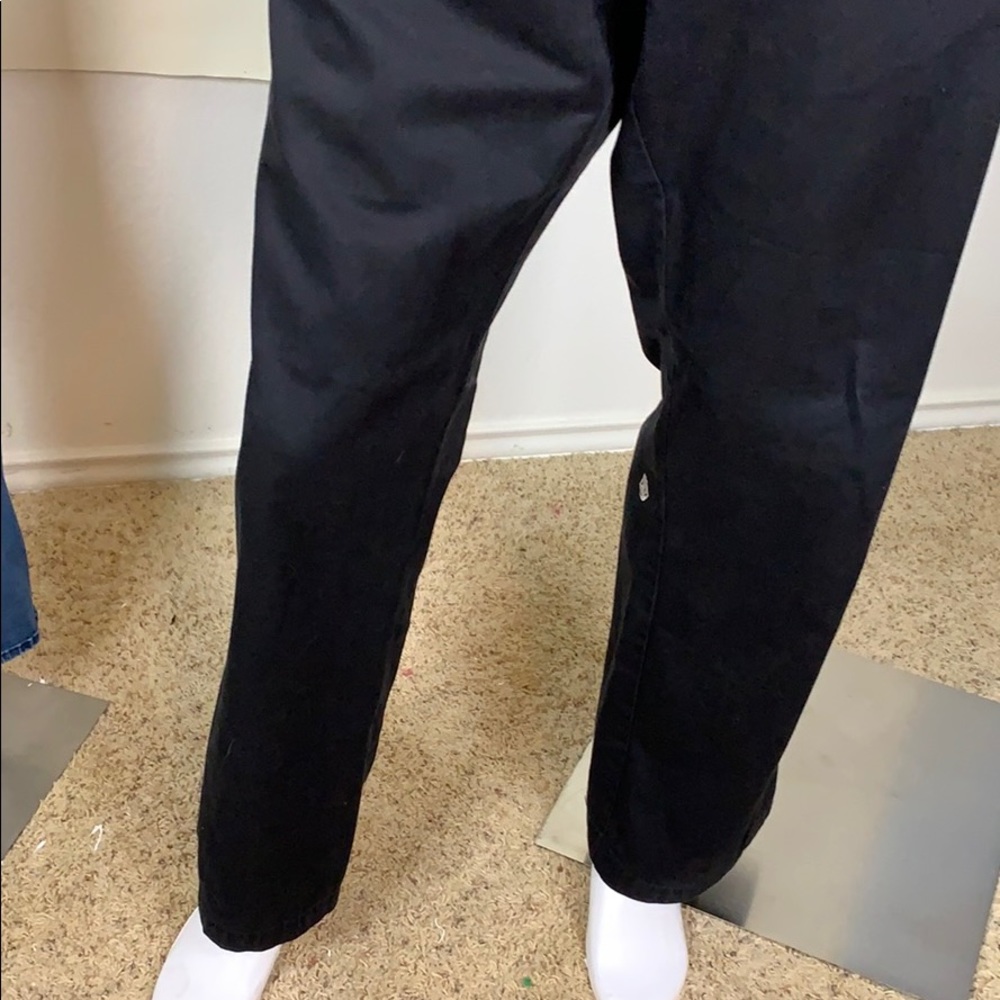 Men’s black Volcom relaxed fit pants size 38 - Picture 3 of 8